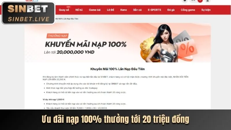 Thưởng Nạp Đầu Tiên hk79 code